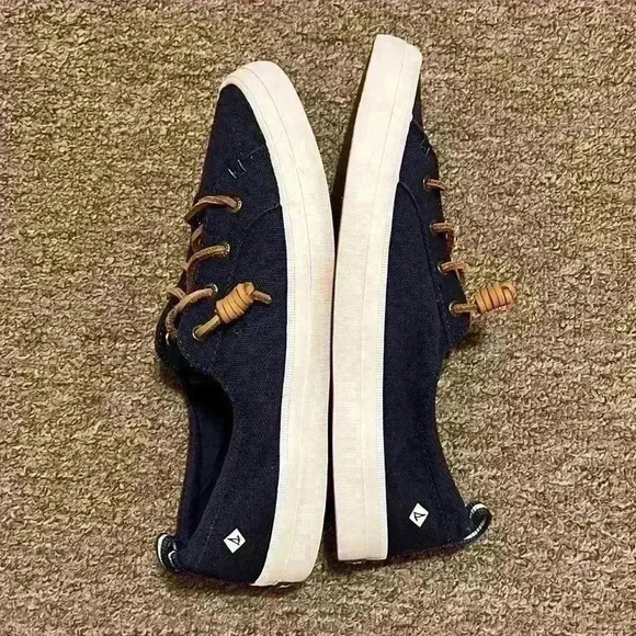 Navy SPERRY TOP-SIDER  Crest Vibe Linen Size 9 Medium - Picture 4 of 4